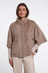 Faux Fur Cape