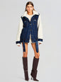 Mink Teddy Denim Jacket
