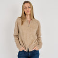 SASHA BRUSHED CASHMERE BOMBER