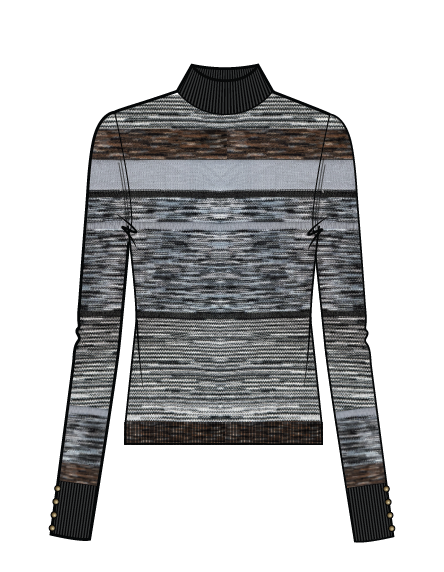 Blue Brown Multi