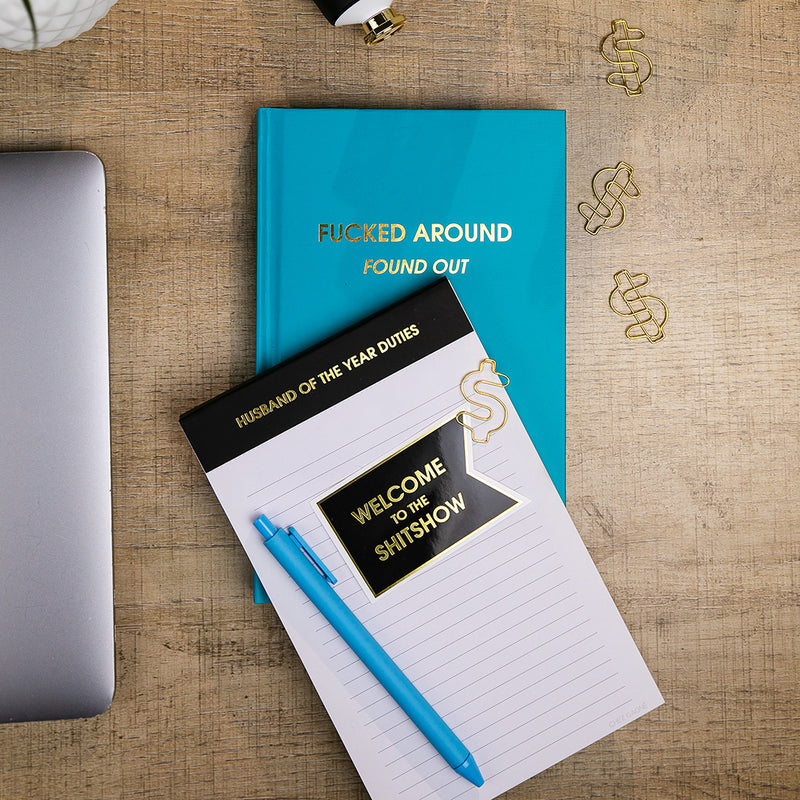 "Husband of the Year" - Lined Notepad