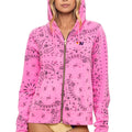 Bandana Zip Hoodie