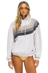 Wave Stripe Pullover Hoodie