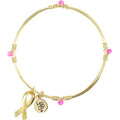 Pink Ribbon Bracelet
