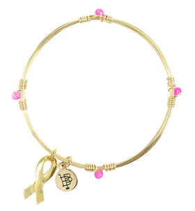 Pink Ribbon Bracelet