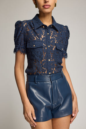 MIKAELLE LACE SHIRT