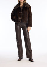 Cropped Fur Jacket