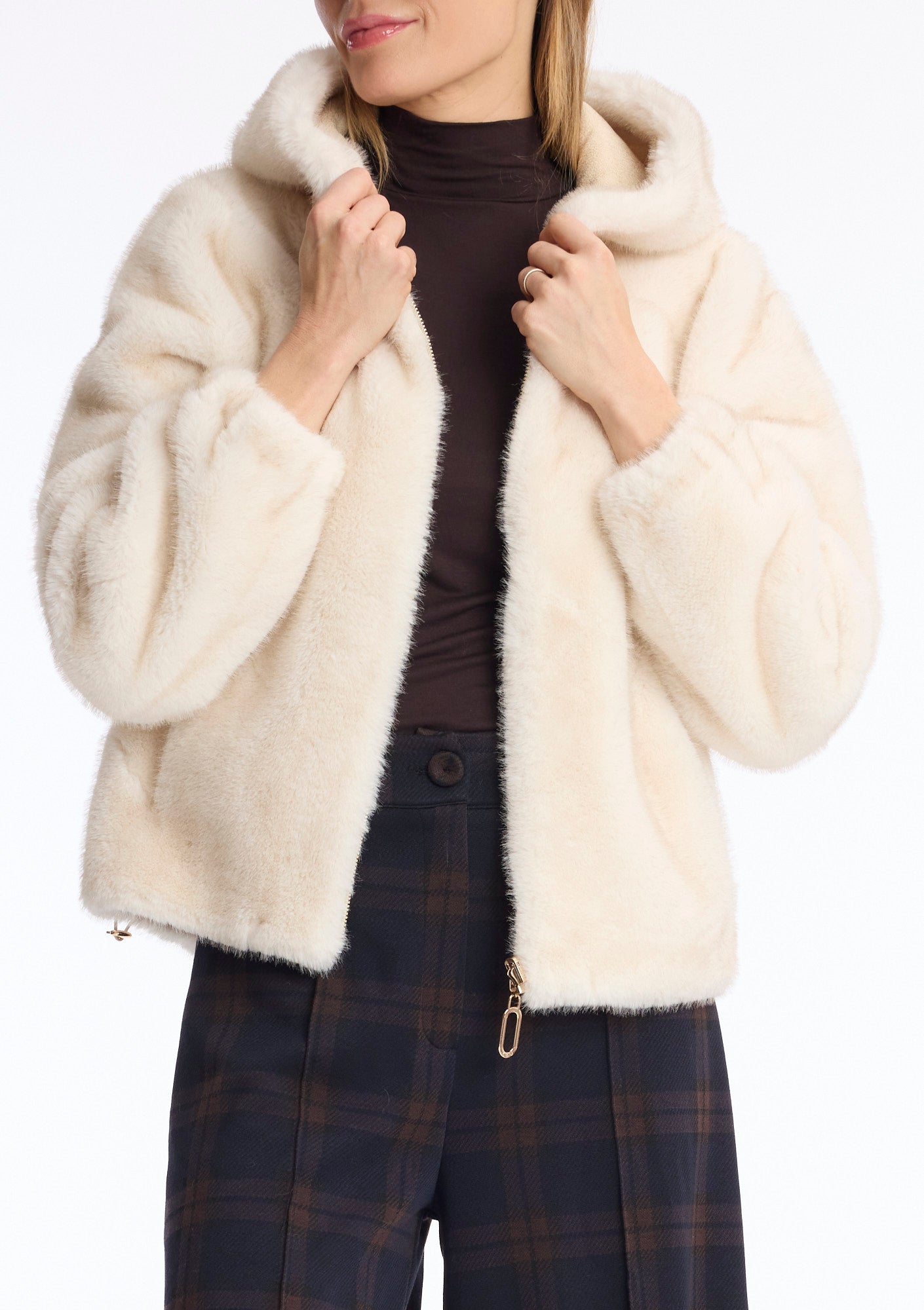 Hooded Reversible Jacket