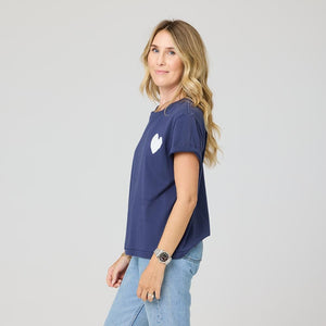 Suke Contrast Imperfect Heart Tee