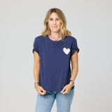 INDIGO BLUE-WHITE