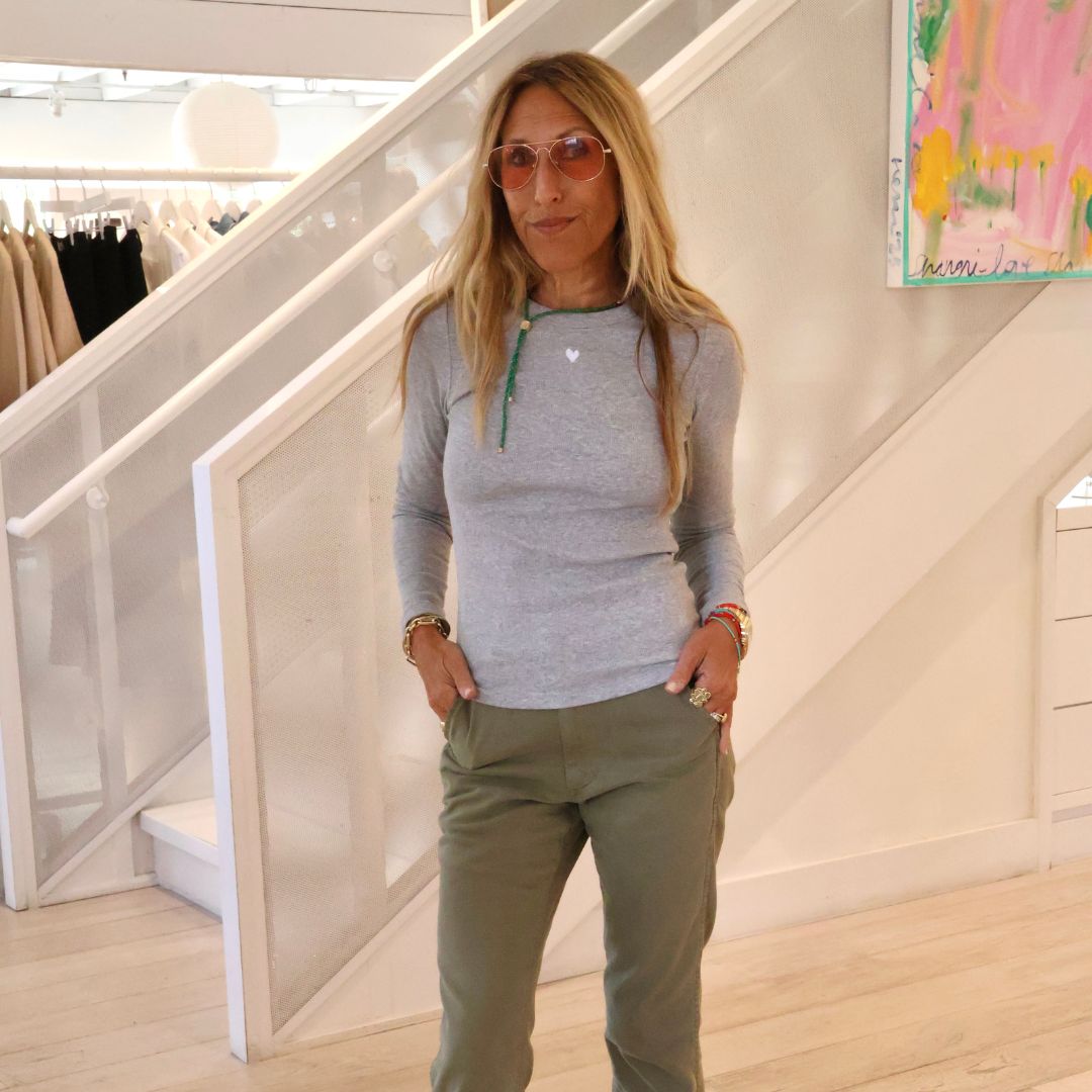 KR Long Sleeve Rib Tee