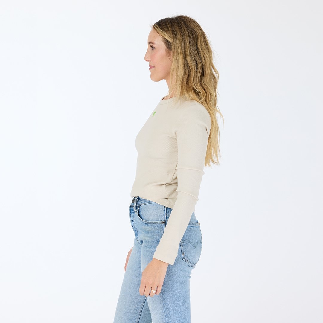 KR Long Sleeve Rib Tee