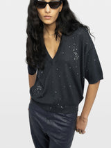 Wully Diamante Sweater