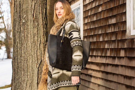 Croco Tote