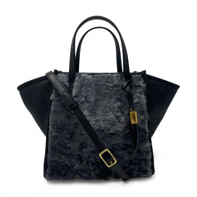 Shearling Mini Tote