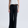 Neve Tuxedo High-Waisted Pant