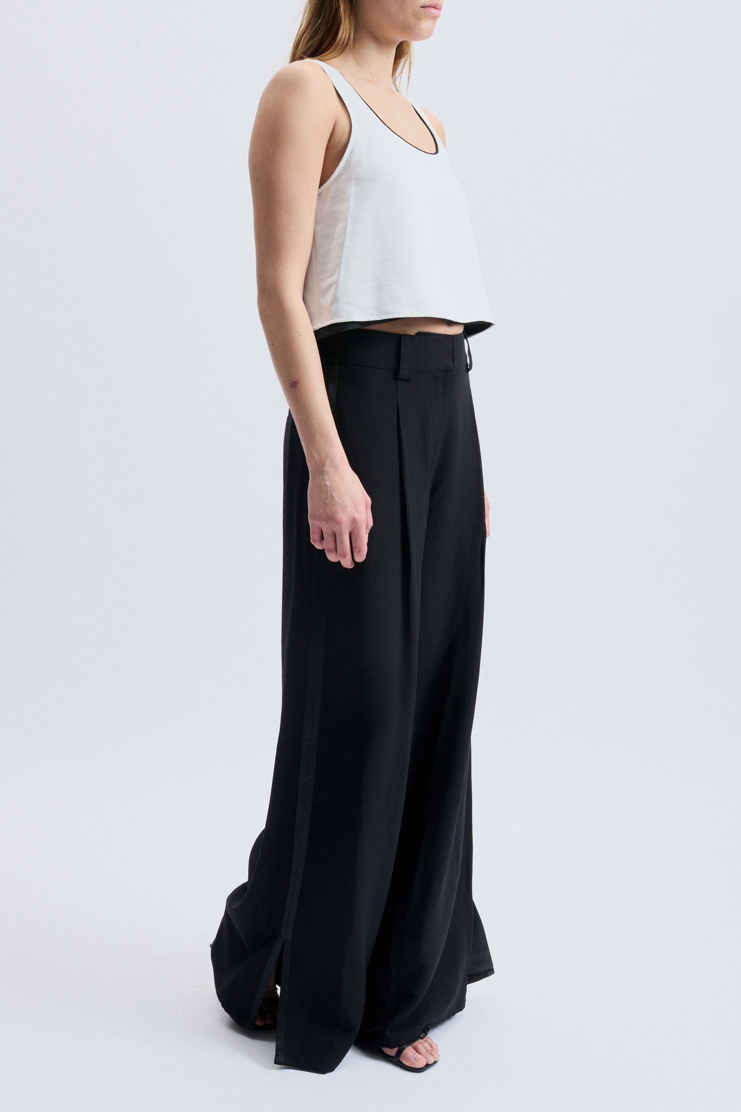 Neve Tuxedo High-Waisted Pant