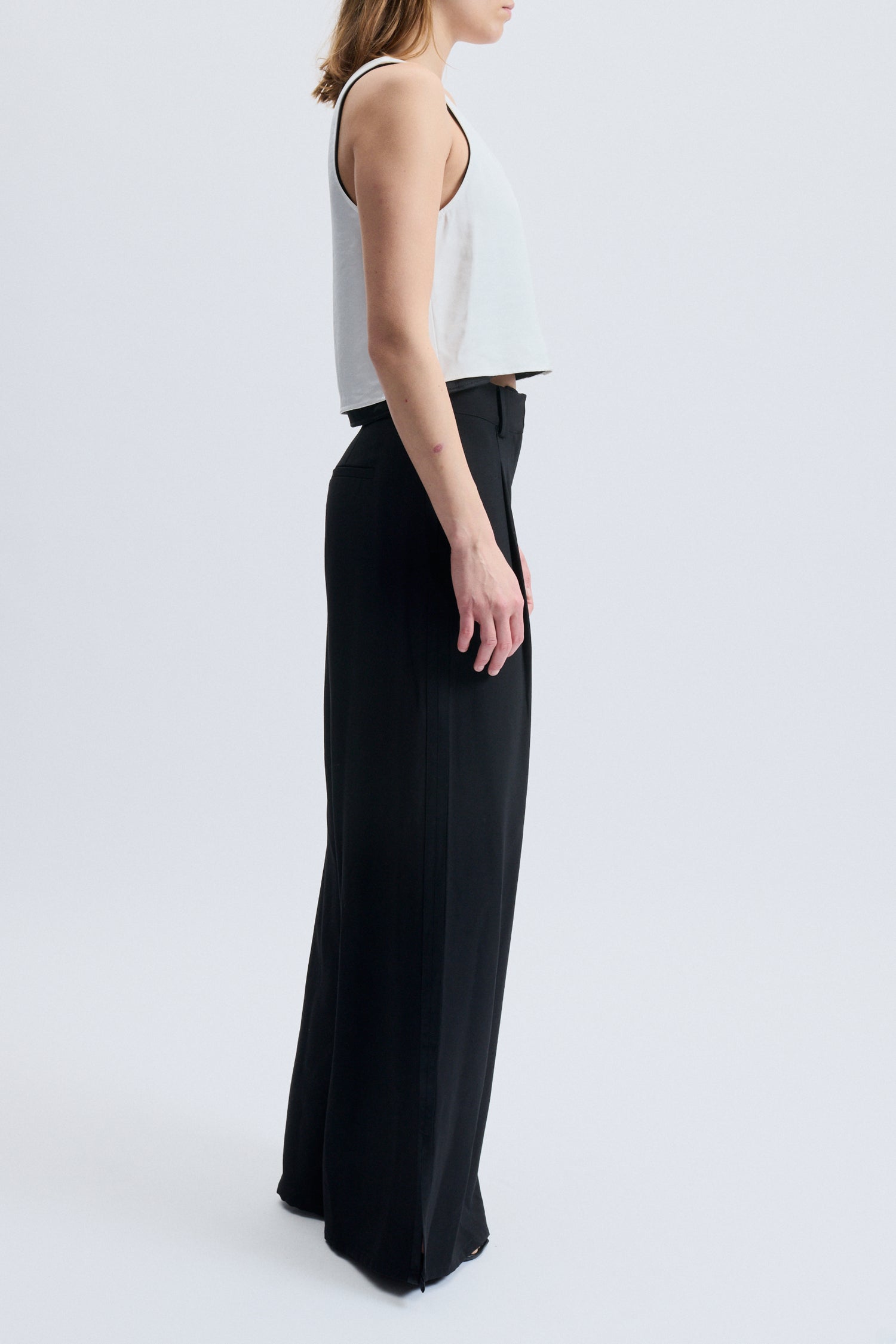 Neve Tuxedo High-Waisted Pant