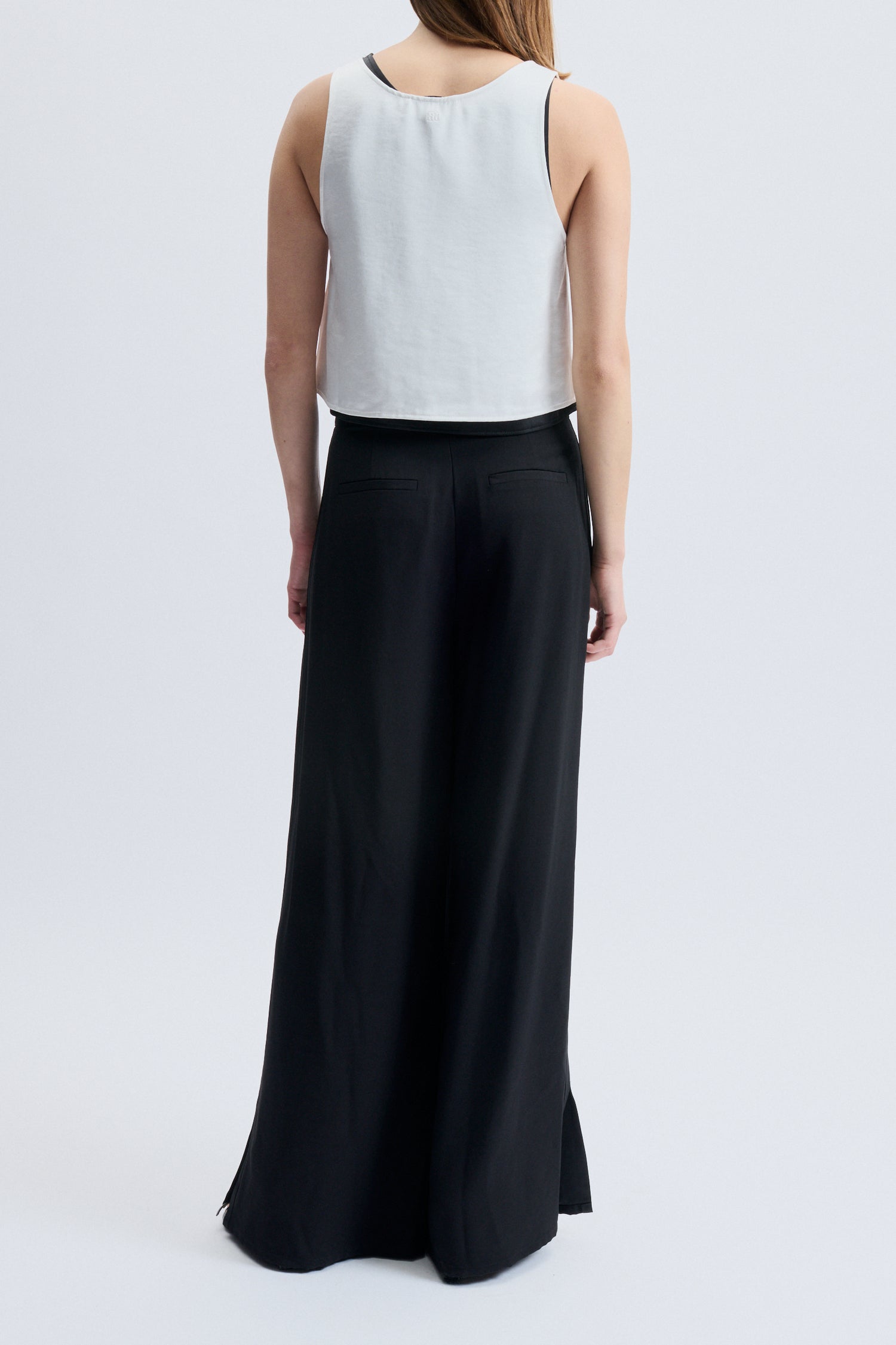 Neve Tuxedo High-Waisted Pant