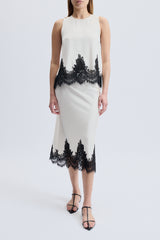Bellamy Sleeveless Lace Trim Top