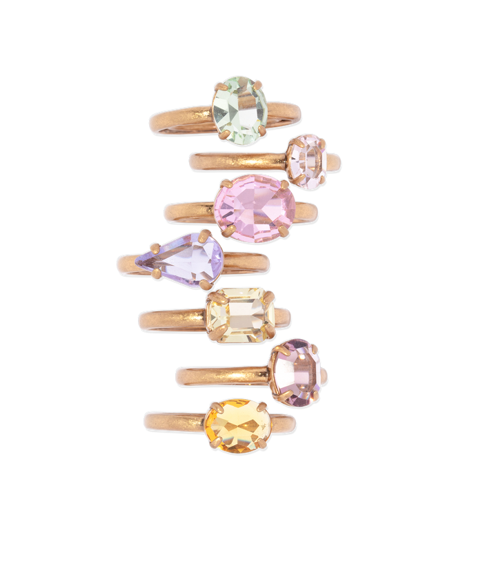 Stackable 18K Rings