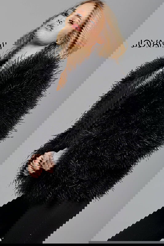 Ostrich Feather Jacket