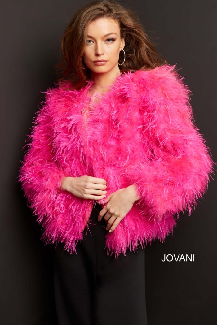 Ostrich Feather Jacket