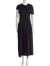 Asymmetrical Draped Dress