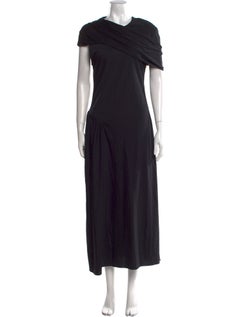 Asymmetrical Draped Dress