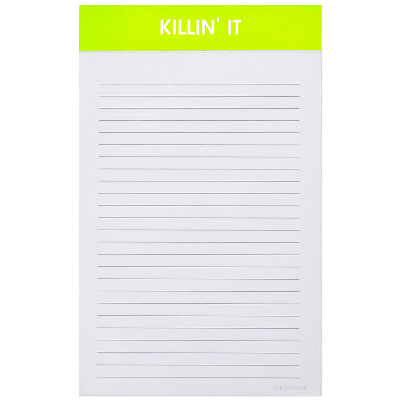 "Killin' It" - Lined Notepad