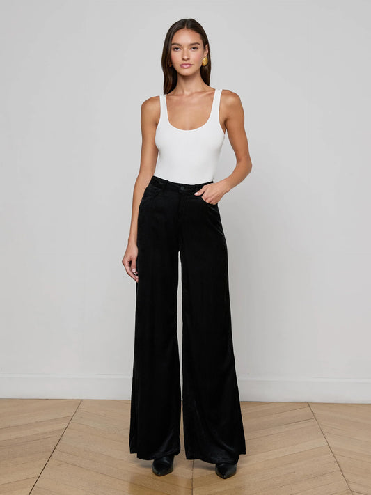 Quincy Wide-Leg Corduroy Jeans