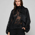 Rhett Burnout Satin Blouse