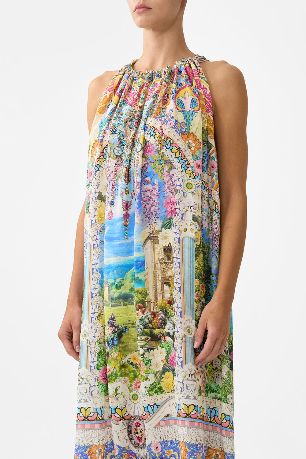 DRAWSTRING DRESS