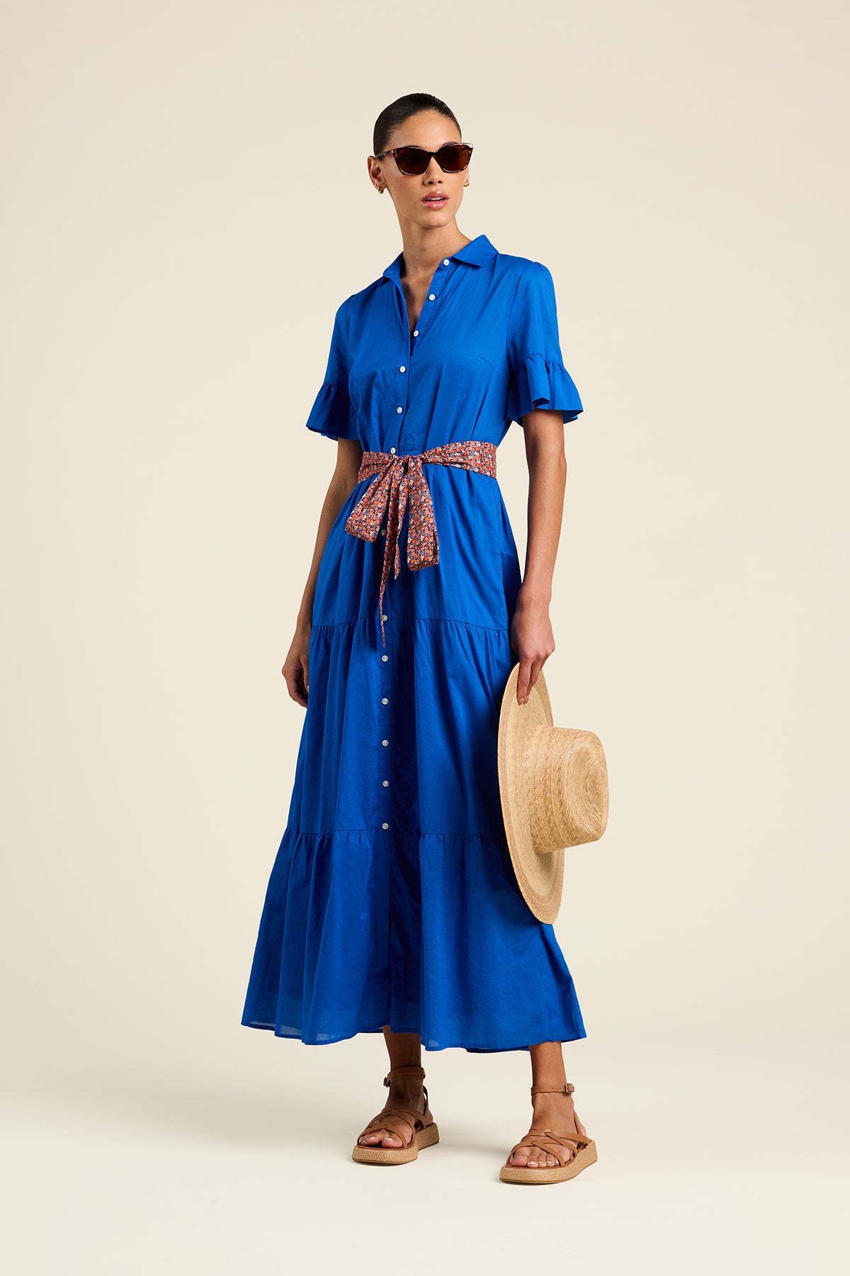 Martine Dress Cobalto