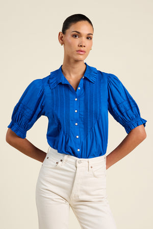 Jess Blouse Cobalto