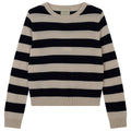 Cashmere Stripe Crew