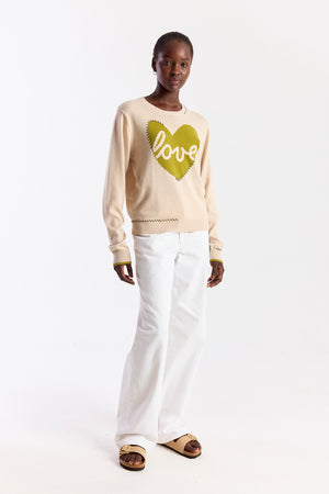 LOVE HEART STITCH CREW