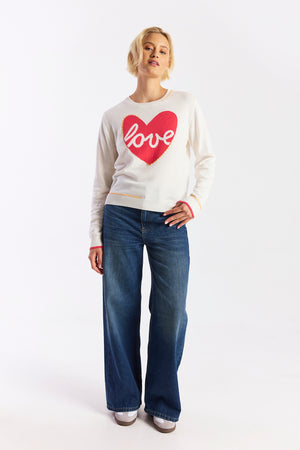 LOVE HEART STITCH CREW