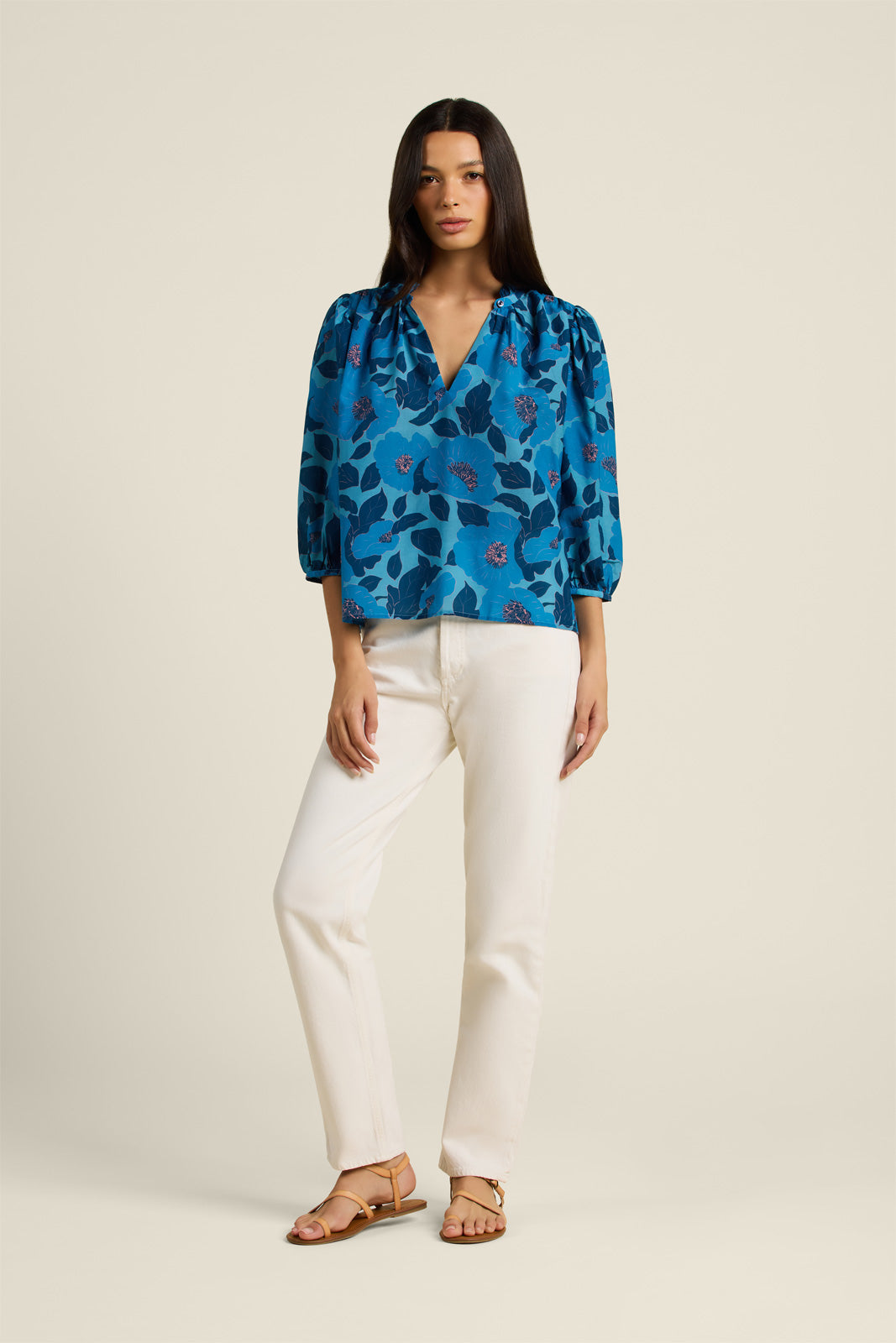 Orly Blouse Lago Floral