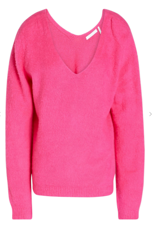 Brushed Cotton-Blend Sweater