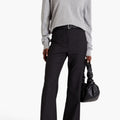 Pinstripe wool pants