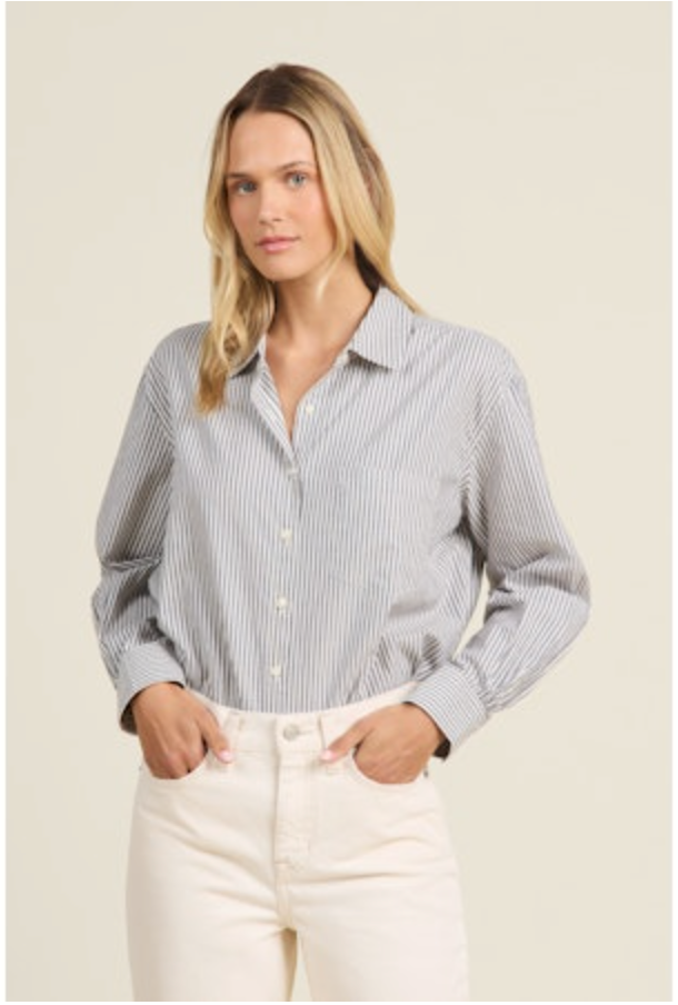 Stripe Oversized Shirt