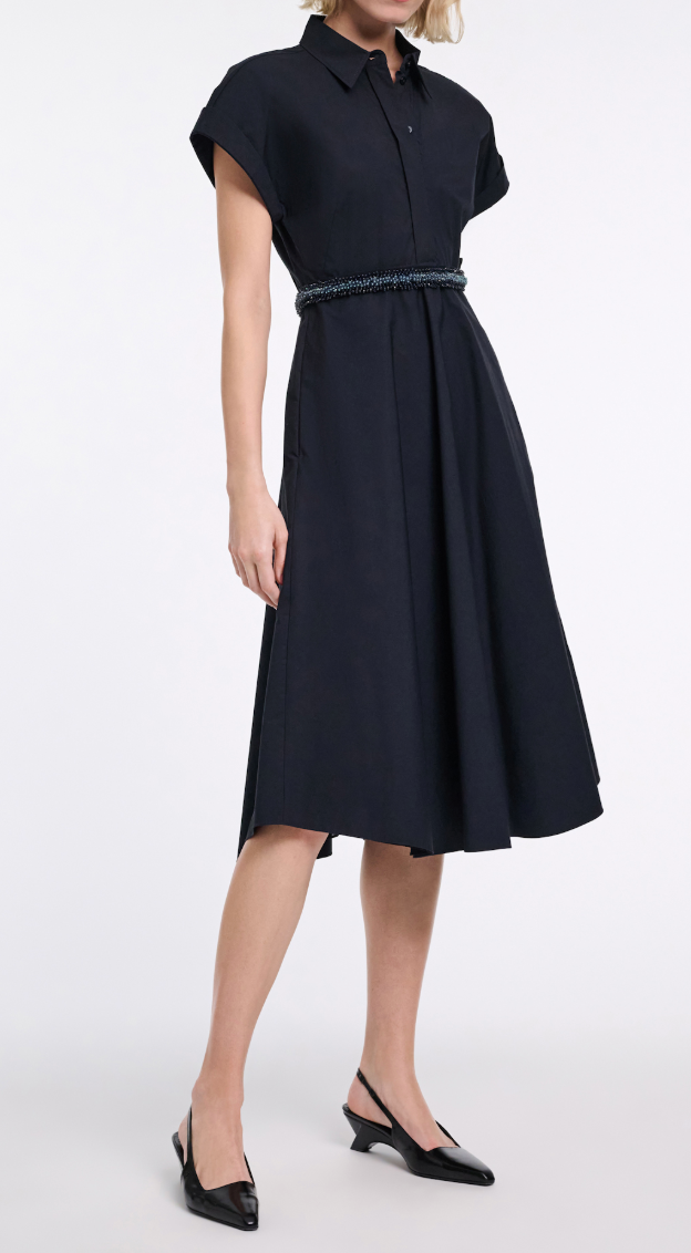 Poplin Power Dress