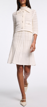 Precise Pointelle Skirt