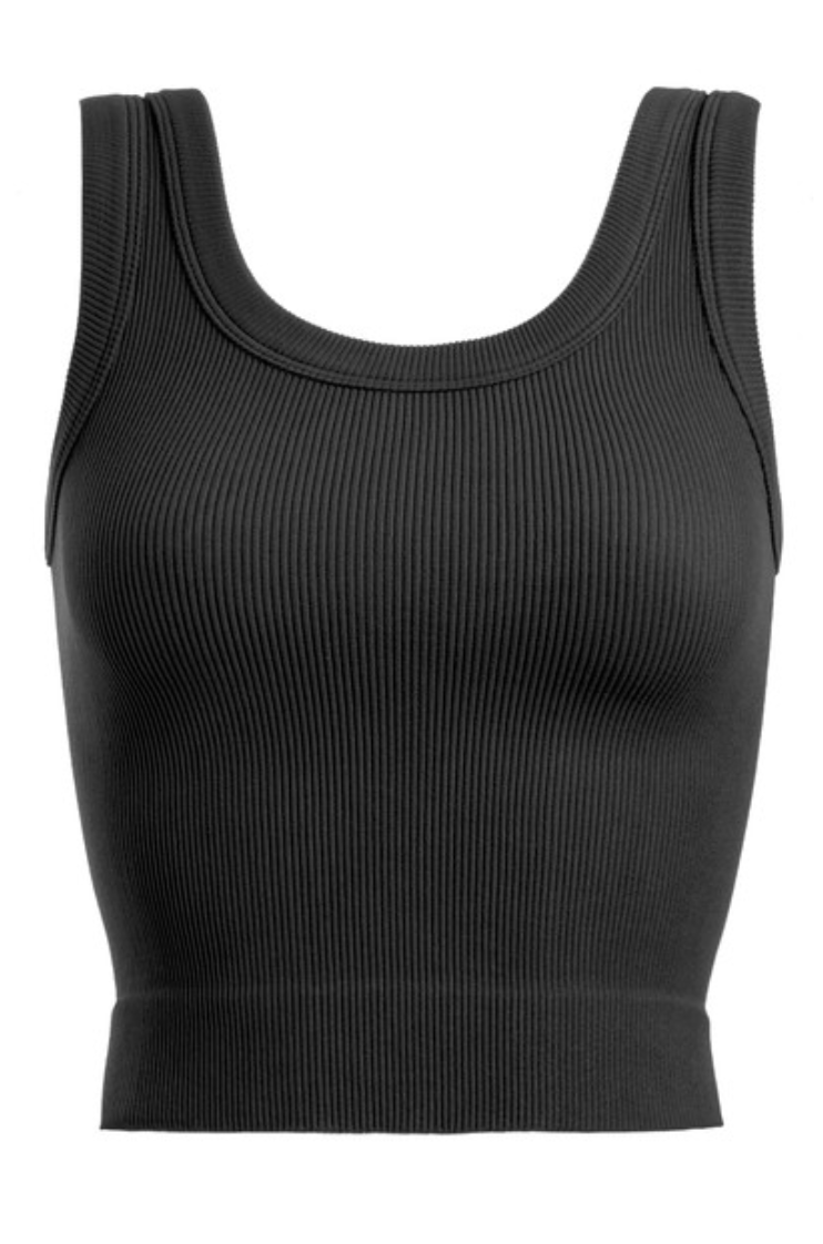 Rib Crop Tank