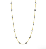 Mini Bezel Stone Necklace