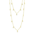 Droplet 36" Long Necklace