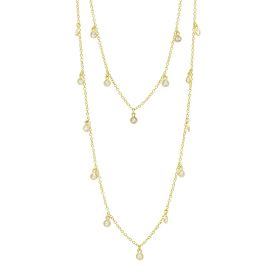 Droplet 36" Long Necklace