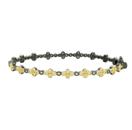 Clover Hinge Bangle