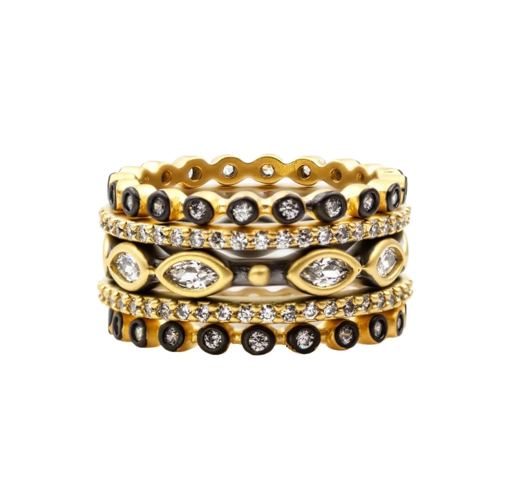 Marquise Ring Stack